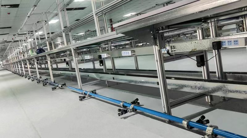 福斯特鋁合金壓縮空氣管道食品行業(yè)應用案例
